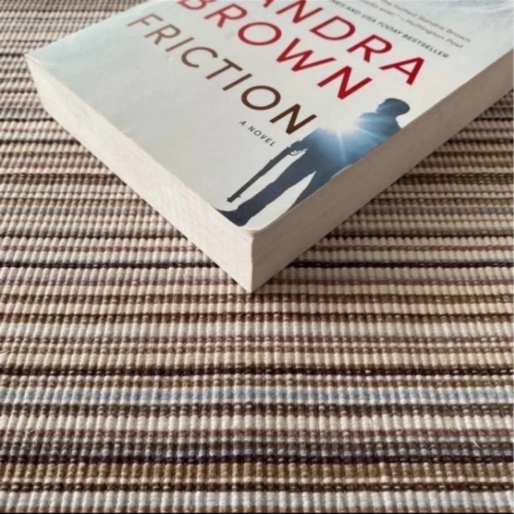 Paperback Book ~ Friction By: Sandra Brown - Picture 4 of 5